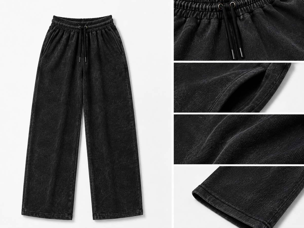 Pants Baggy 420g Acid Wash